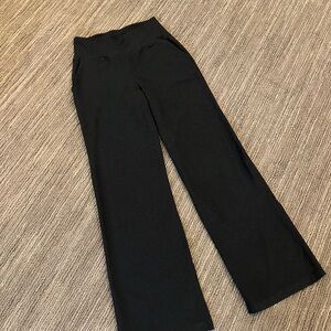 Beyond Yoga Black Wide Leg Pants